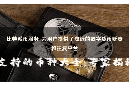 比特派币服务 为用户提供了浅近的数字货币贬责和往复平台