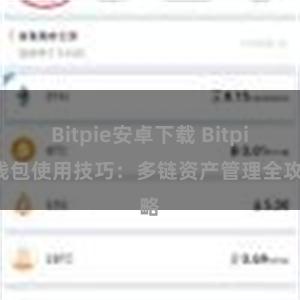 Bitpie安卓下载 Bitpie钱包使用技巧：多链资产管理全攻略