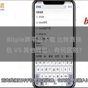 Bitpie跨平台下载 比特派钱包 VS 其他钱包：有何区别？