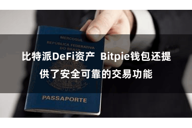 比特派DeFi资产  Bitpie钱包还提供了安全可靠的交易功能