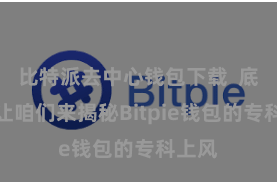 比特派去中心钱包下载  底下就让咱们来揭秘Bitpie钱包的专科上风