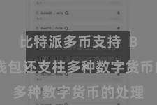 比特派多币支持  Bitpie钱包还支柱多种数字货币的处理