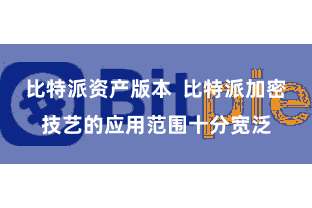 比特派资产版本  比特派加密技艺的应用范围十分宽泛