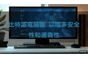 比特派电脑版  以增多安全性和通晓性